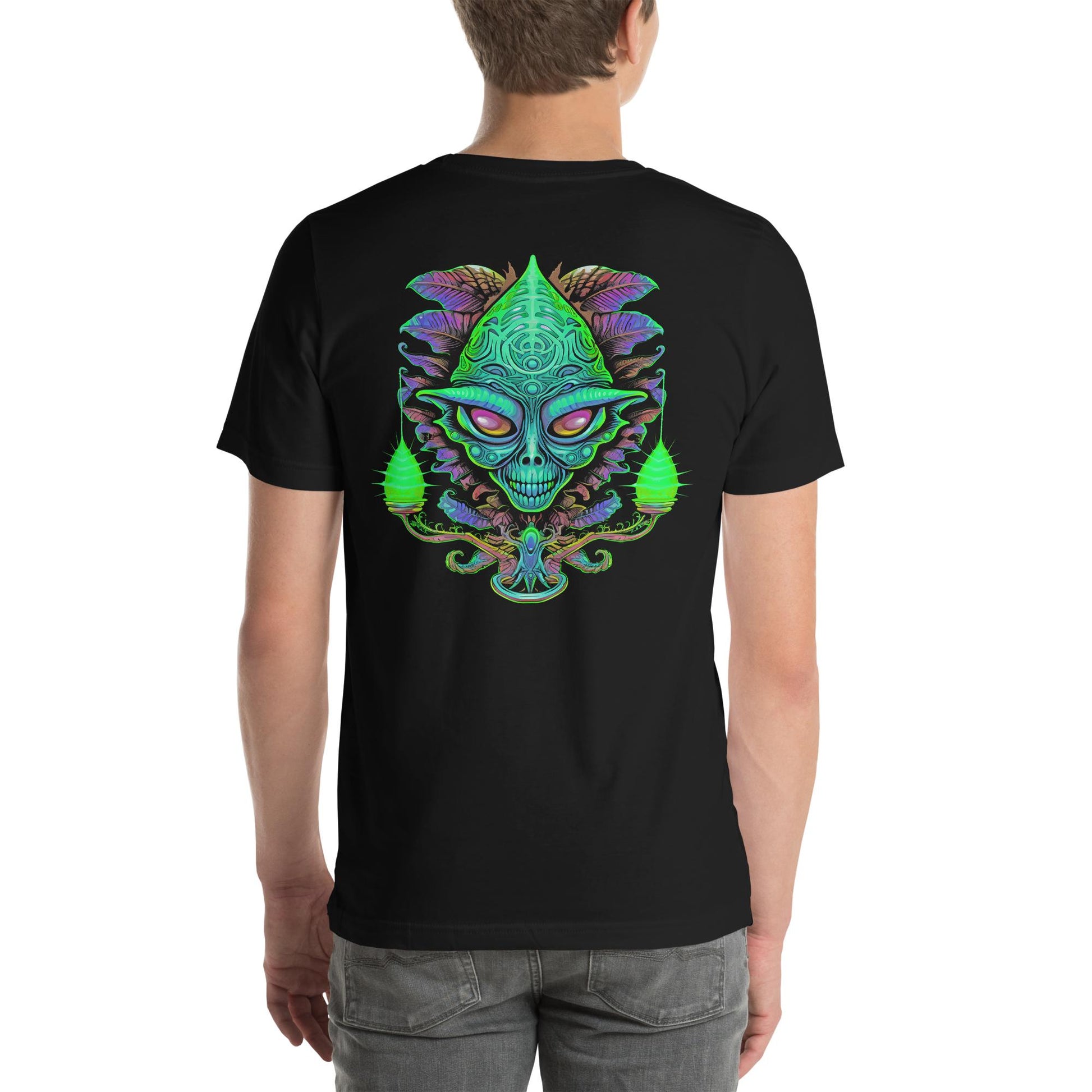 Hardflow Psychedelic Zorgon - Back Print T-shirt Hardflow 