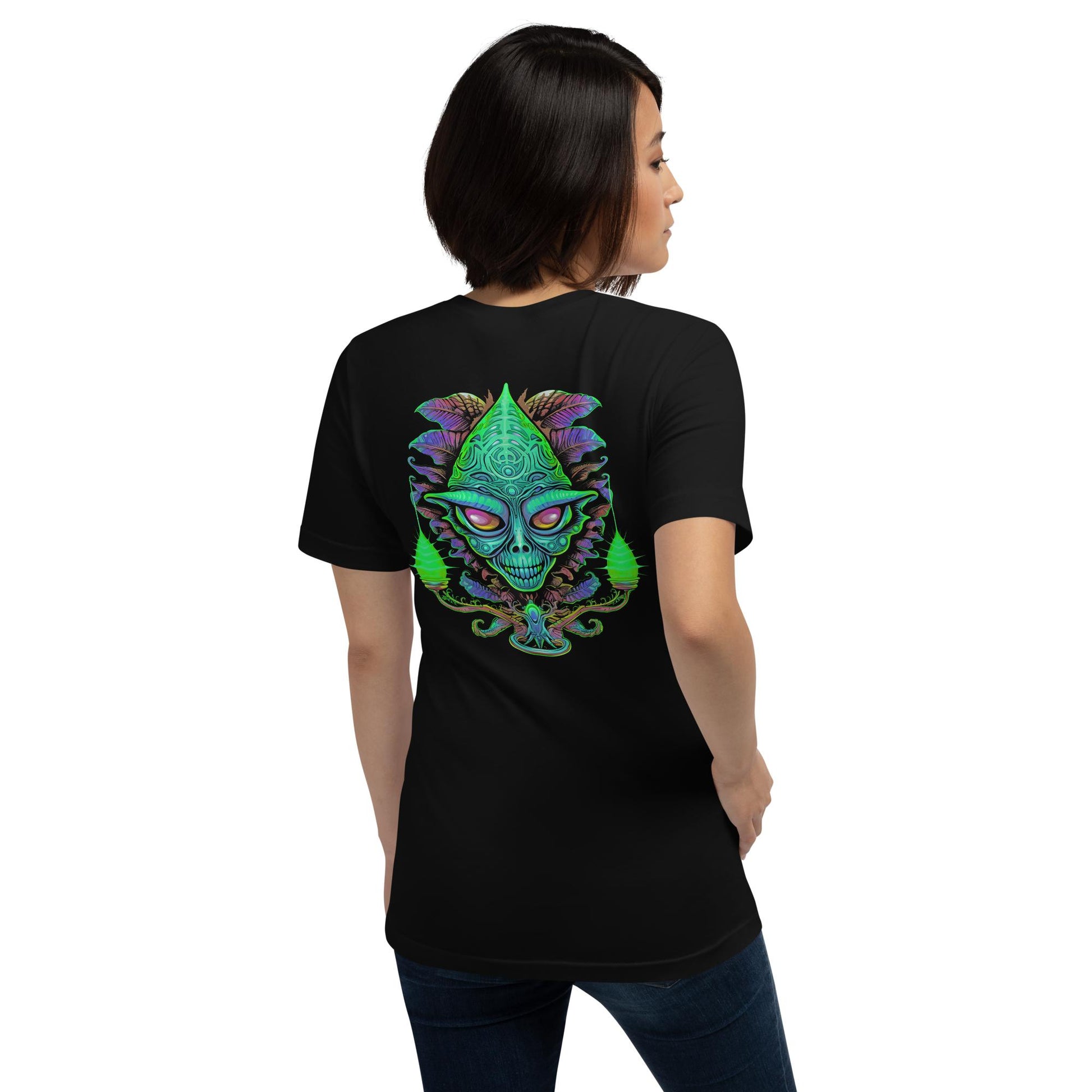 Hardflow Psychedelic Zorgon - Back Print T-shirt Hardflow 