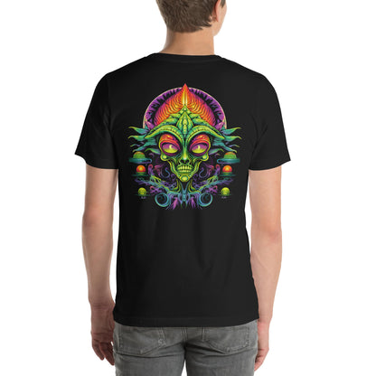 Hardflow Psychedelic Zephyrith  - Back Print T-shirt Hardflow 