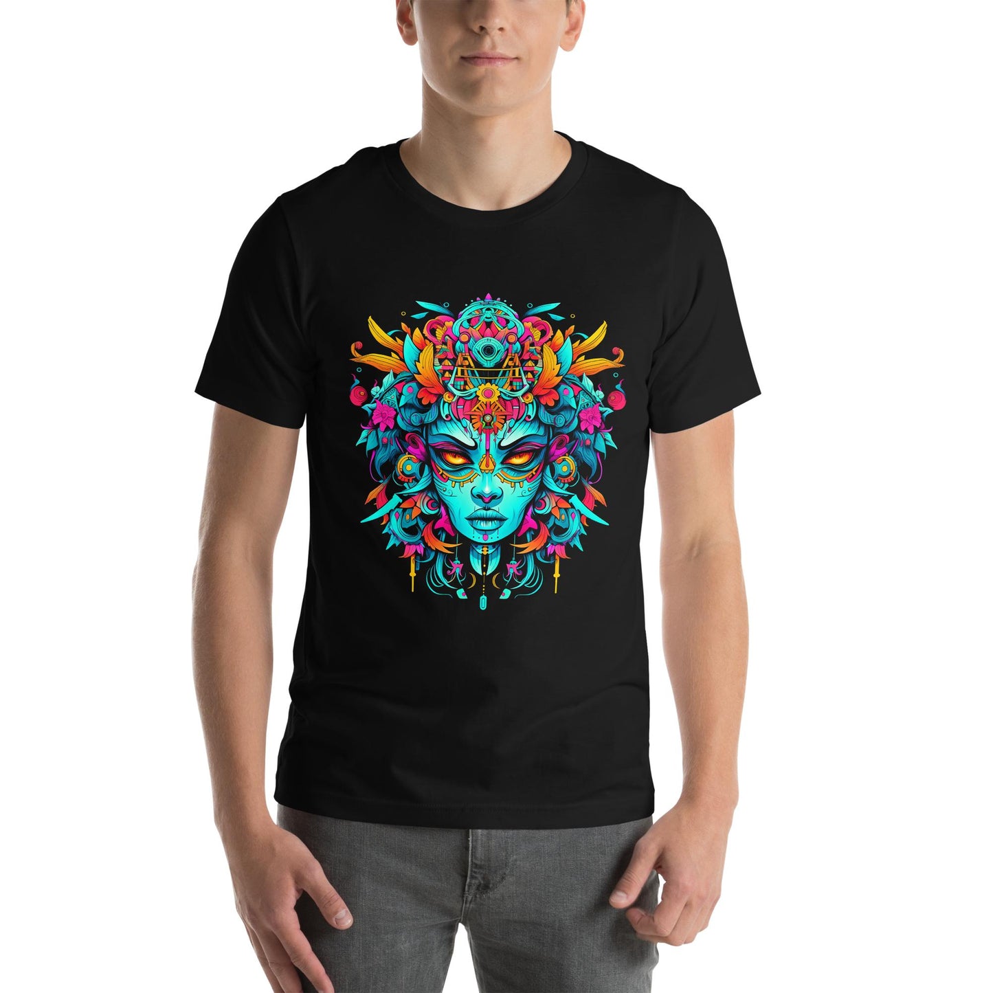 Hardflow Psychedelic Aelius - Front Print T-shirt Hardflow 