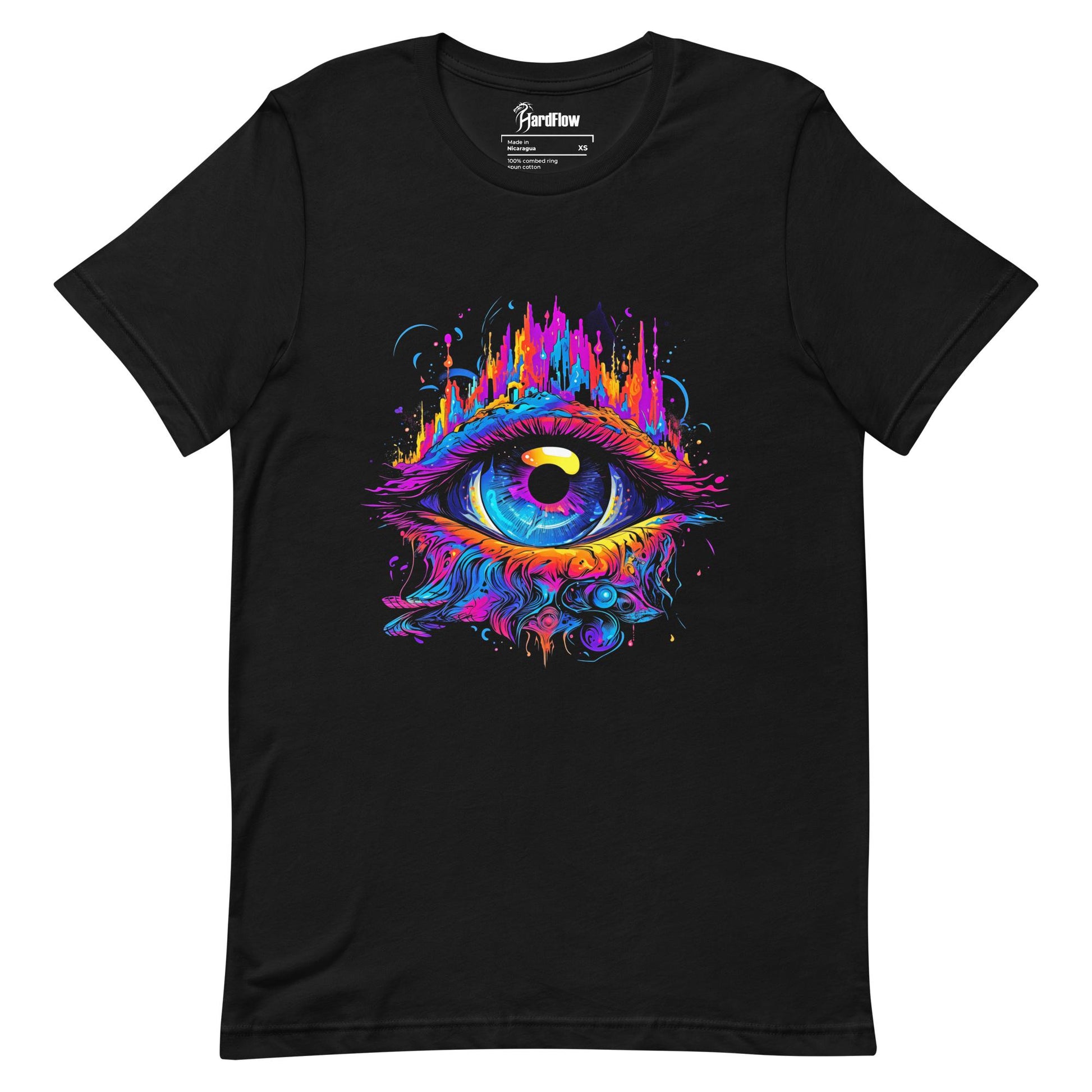 Hardflow Psychedelic Astra - Front Print T-shirt Hardflow 