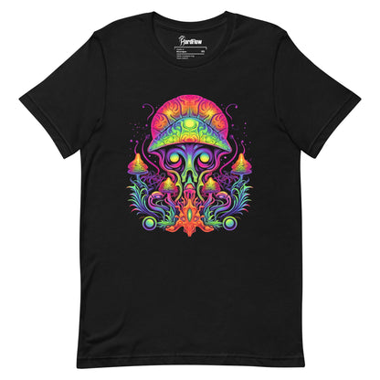 Hardflow Psychedelic Azurinex - Front Print T-shirt Hardflow 