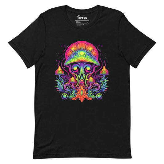 Hardflow Psychedelic Azurinex - Front Print T-shirt Hardflow 