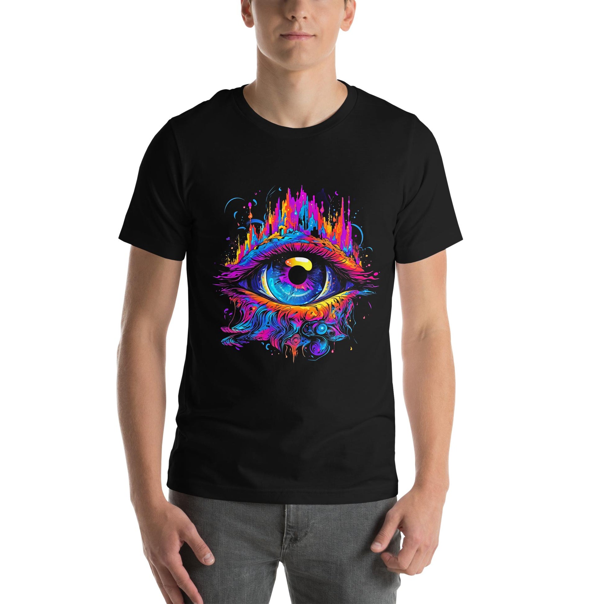 Hardflow Psychedelic Astra - Front Print T-shirt Hardflow 