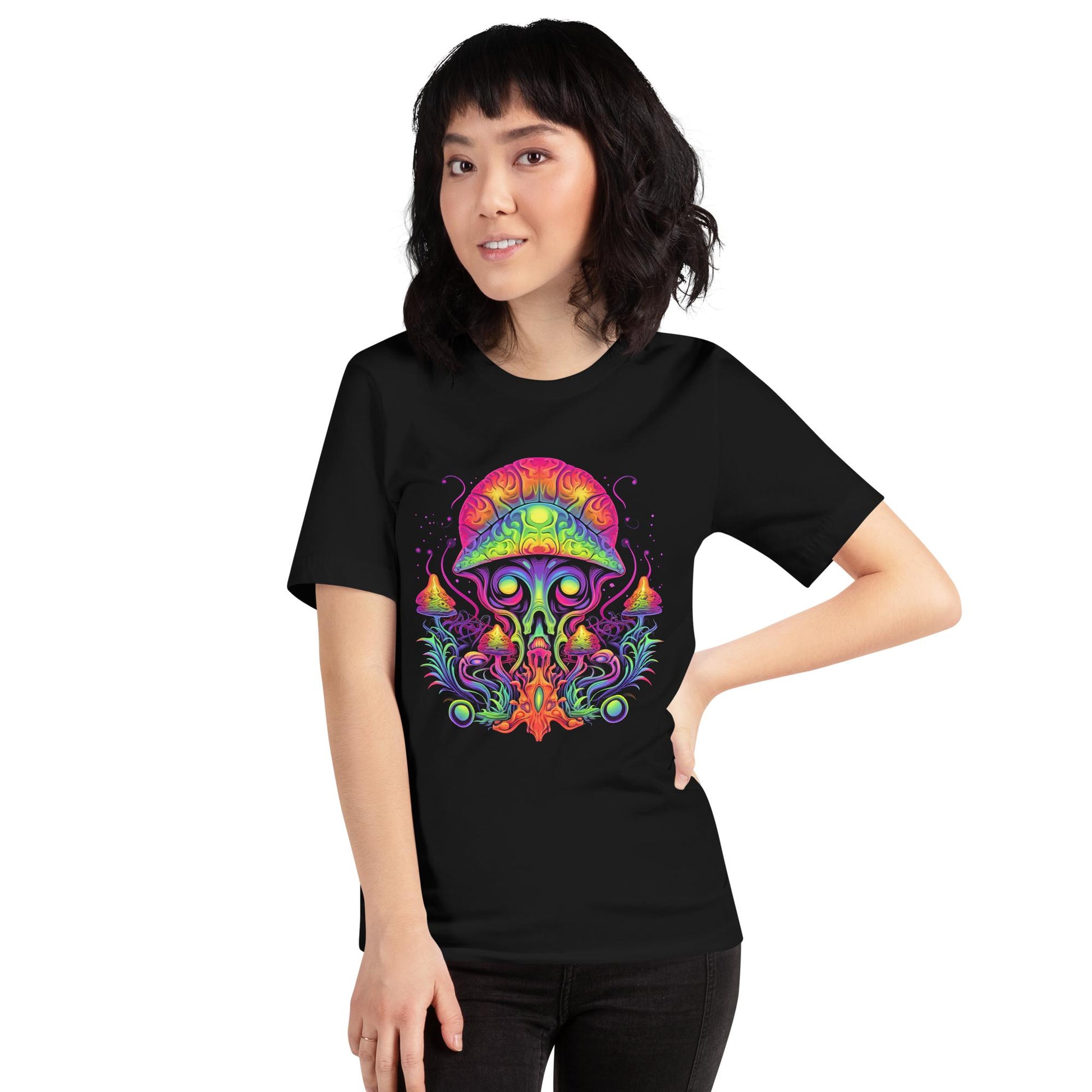 Hardflow Psychedelic Azurinex - Front Print T-shirt Hardflow 