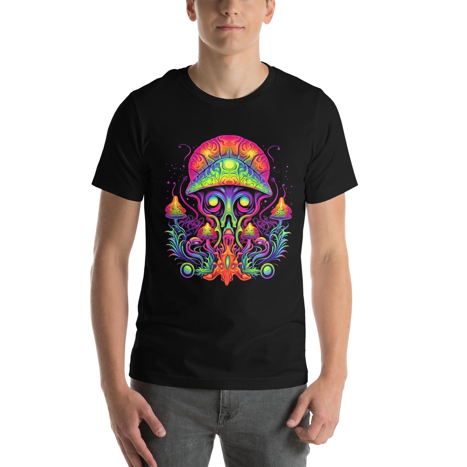 Hardflow Psychedelic Azurinex - Front Print T-shirt Hardflow 