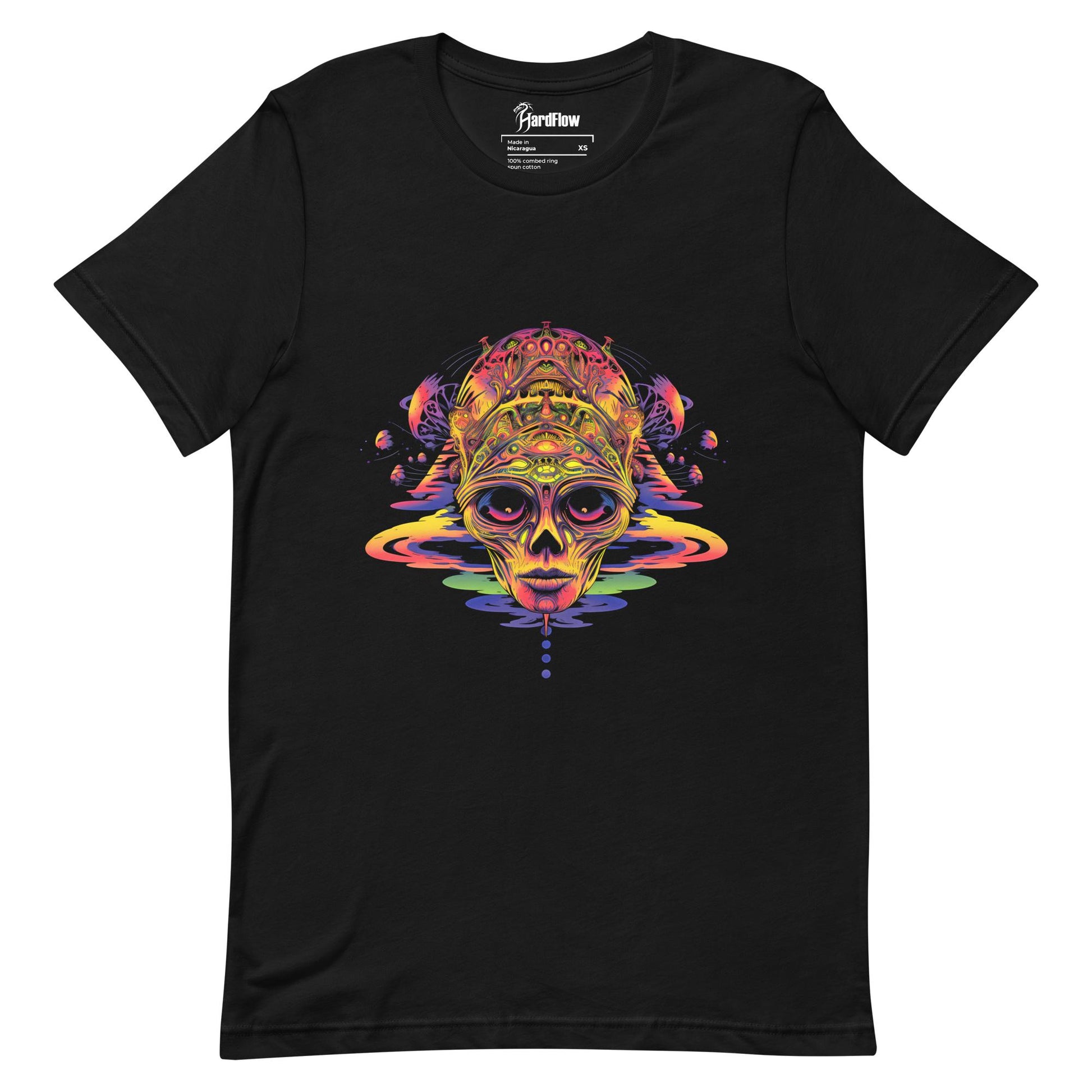 Hardflow Psychedelic Crysalis - Front Print T-shirt Hardflow 