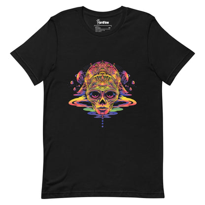 Hardflow Psychedelic Crysalis - Front Print T-shirt Hardflow 