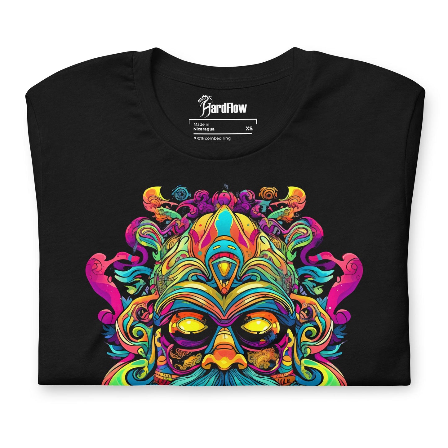 Hardflow Psychedelic Thalorien - Front Print T-shirt Hardflow 