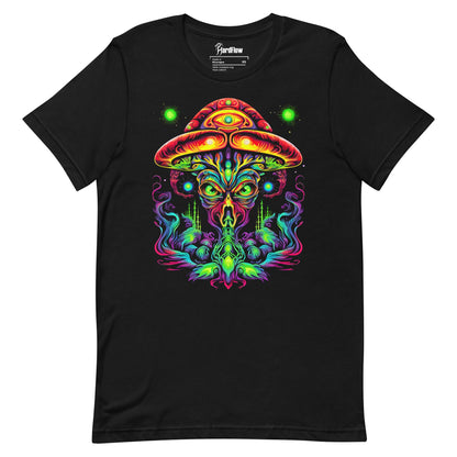 Hardflow Psychedelic Velnarax - Front Print T-shirt Hardflow 