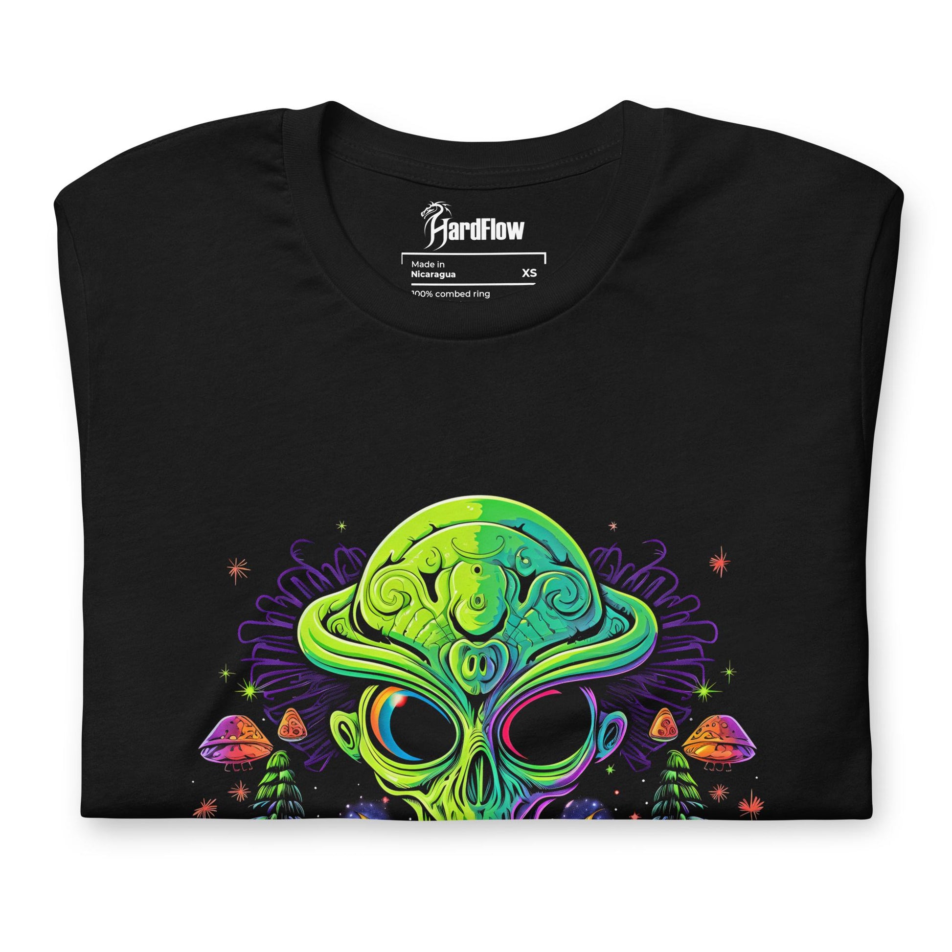 Hardflow Psychedelic Xanthe - Front Print T-shirt Hardflow 