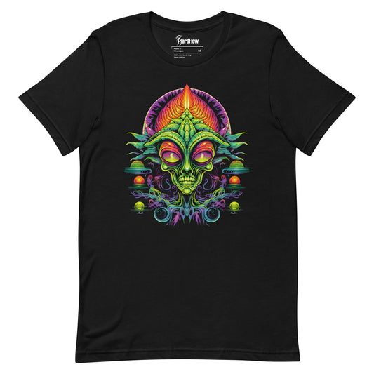 Hardflow Psychedelic Zephyrith - Front Print T-shirt Hardflow 