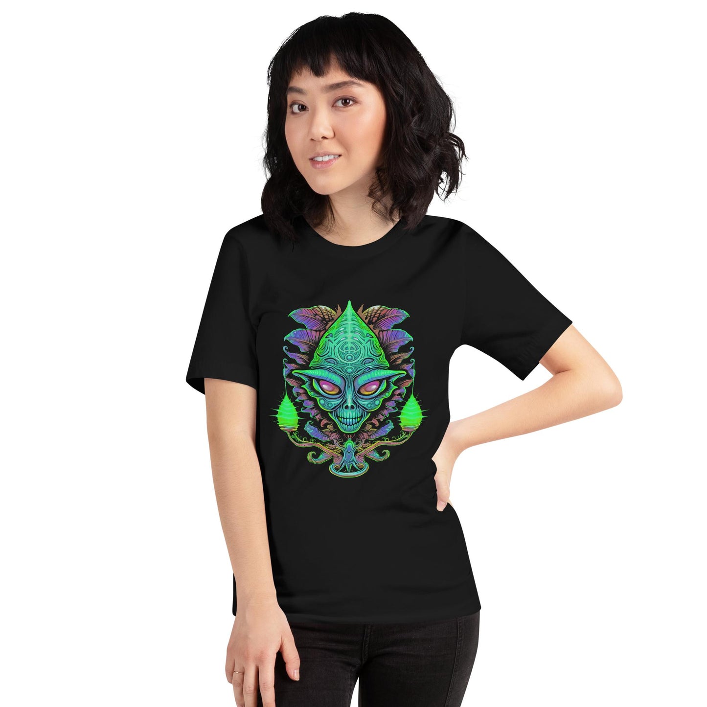 Hardflow Psychedelic Zorgon - Front Print T-shirt Hardflow 