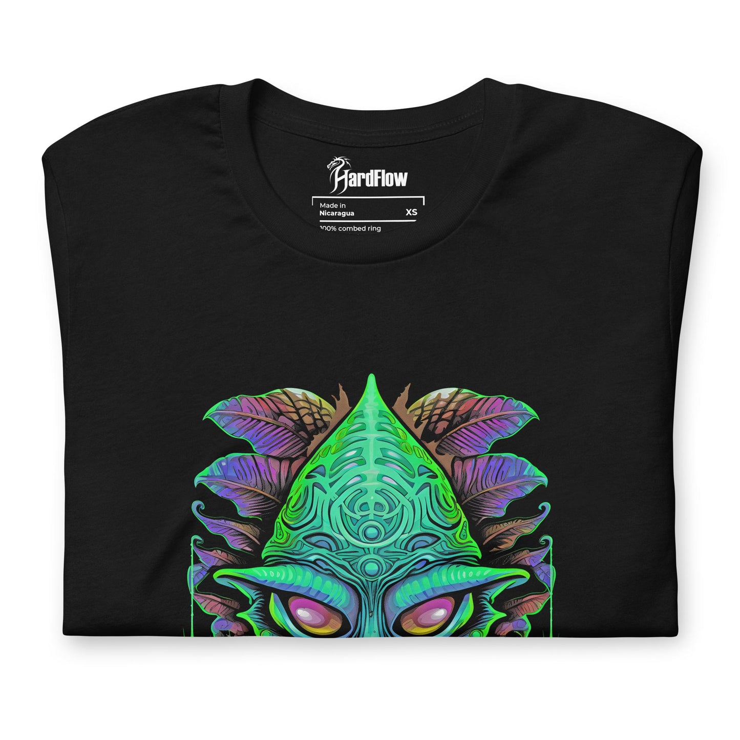 Hardflow Psychedelic Zorgon - Front Print T-shirt Hardflow 